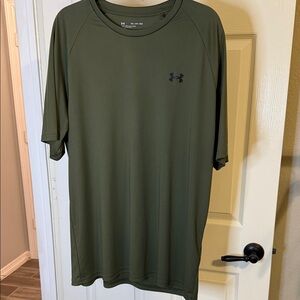 Under Armour Men's Olive Short Sleeve Tee